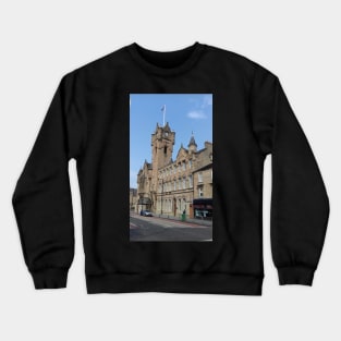 Rutherglen Town Hall, Scotland Crewneck Sweatshirt